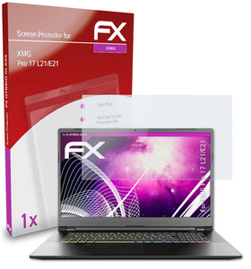 atFoliX FX-Hybrid-Glass Panzerglasfolie für XMG Pro 17 (L21/E21)