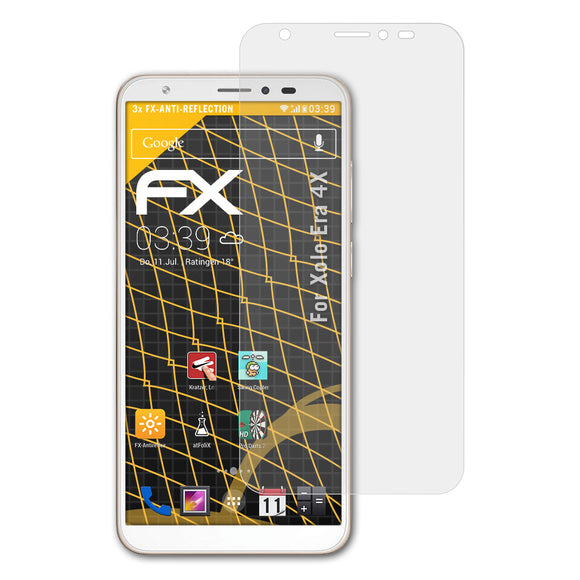 atFoliX FX-Antireflex Displayschutzfolie für Xolo Era 4X