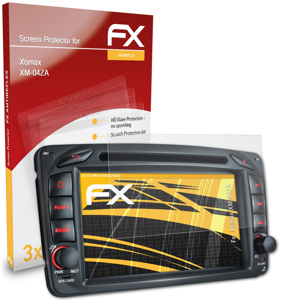 atFoliX FX-Antireflex Displayschutzfolie für Xomax XM-04ZA