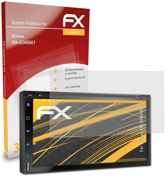 atFoliX FX-Antireflex Displayschutzfolie für Xomax XM-2DA6901