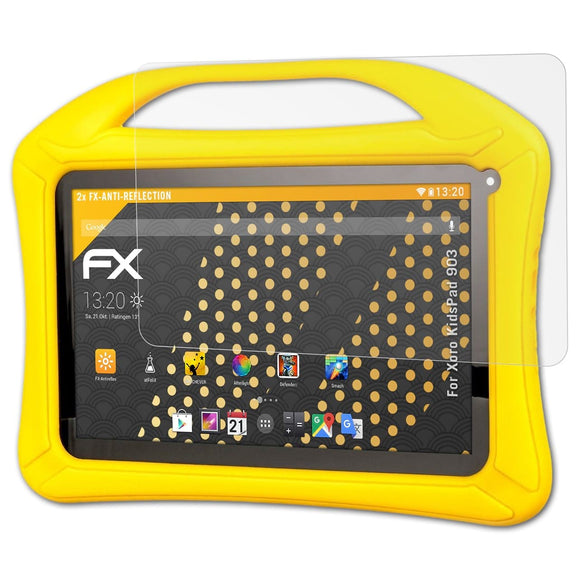 atFoliX FX-Antireflex Displayschutzfolie für Xoro KidsPad 903