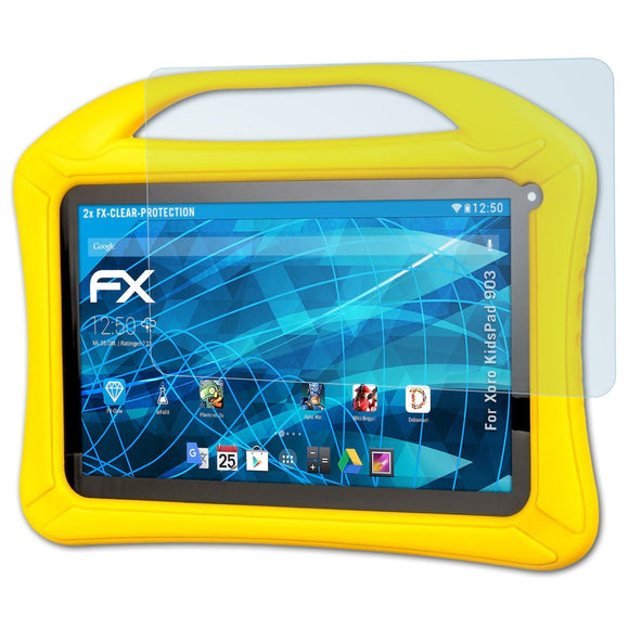 atFoliX FX-Clear Schutzfolie für Xoro KidsPad 903