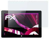atFoliX Glasfolie kompatibel mit Xoro Pad 10W4, 9H Hybrid-Glass FX Panzerfolie