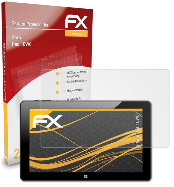 atFoliX FX-Antireflex Displayschutzfolie für Xoro Pad 10W6