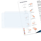 Lieferumfang von Xoro Pad 8W4 Basics-Clear Displayschutzfolie, Montage Zubehör inklusive