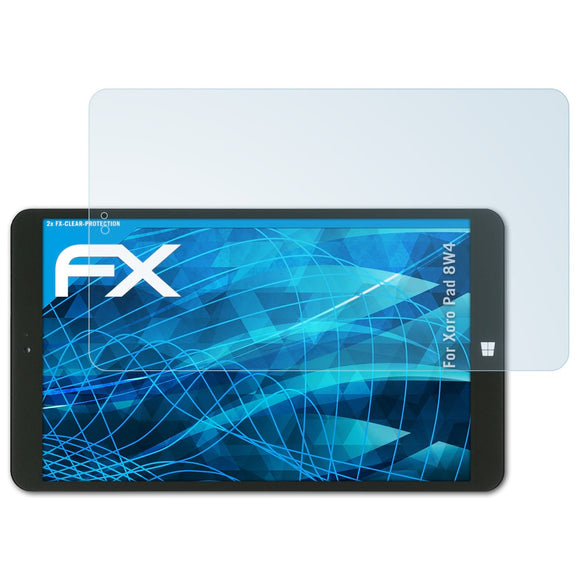 atFoliX FX-Clear Schutzfolie für Xoro Pad 8W4