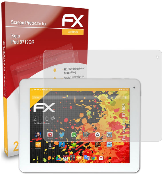 atFoliX FX-Antireflex Displayschutzfolie für Xoro Pad 9719QR