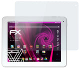 Glasfolie atFoliX kompatibel mit Xoro Pad 9719QR, 9H Hybrid-Glass FX