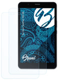 Schutzfolie Bruni kompatibel mit Xoro TelePad 7A3 4G, glasklare (2X)