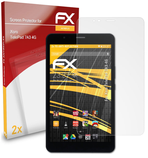 atFoliX FX-Antireflex Displayschutzfolie für Xoro TelePad 7A3 4G