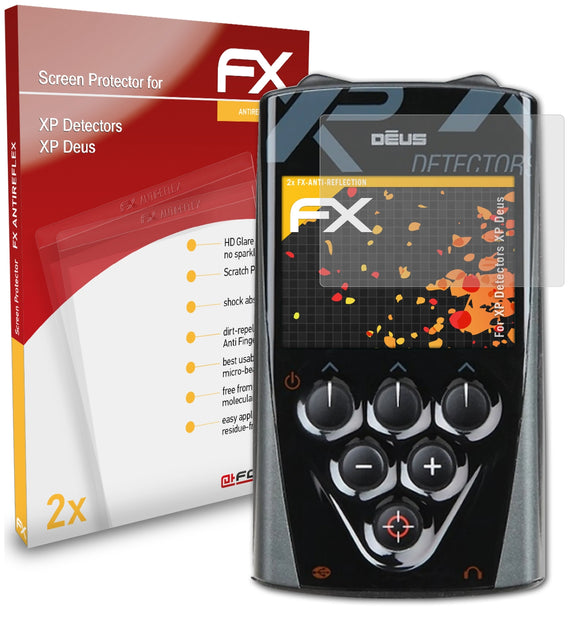 atFoliX FX-Antireflex Displayschutzfolie für XP Detectors XP Deus