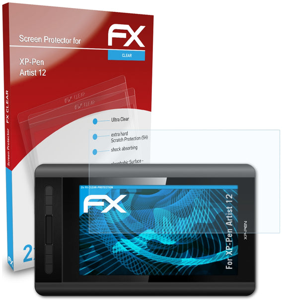 atFoliX FX-Clear Schutzfolie für XP-Pen Artist 12