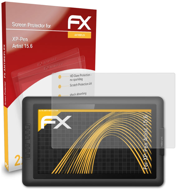 atFoliX FX-Antireflex Displayschutzfolie für XP-Pen Artist 15.6