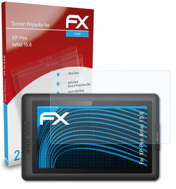 atFoliX FX-Clear Schutzfolie für XP-Pen Artist 15.6