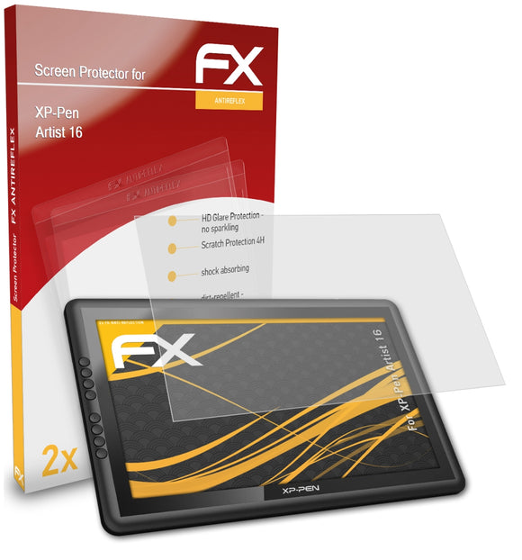 atFoliX FX-Antireflex Displayschutzfolie für XP-Pen Artist 16