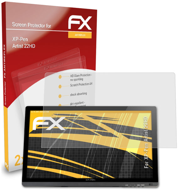 atFoliX FX-Antireflex Displayschutzfolie für XP-Pen Artist 22HD