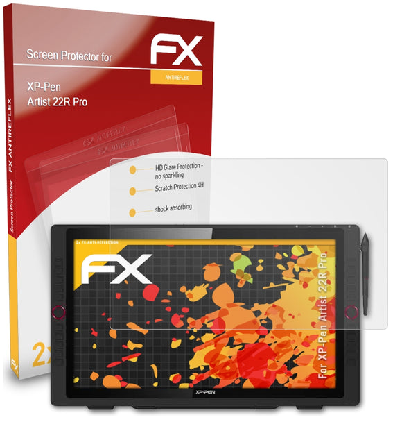 atFoliX FX-Antireflex Displayschutzfolie für XP-Pen Artist 22R Pro
