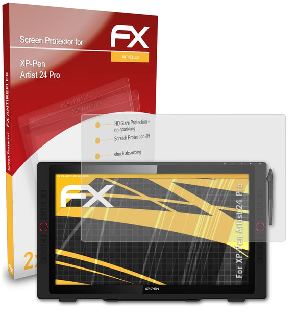 atFoliX FX-Antireflex Displayschutzfolie für XP-Pen Artist 24 Pro