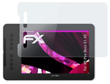 Glasfolie atFoliX kompatibel mit XP-Pen Deco 01 V2, 9H Hybrid-Glass FX