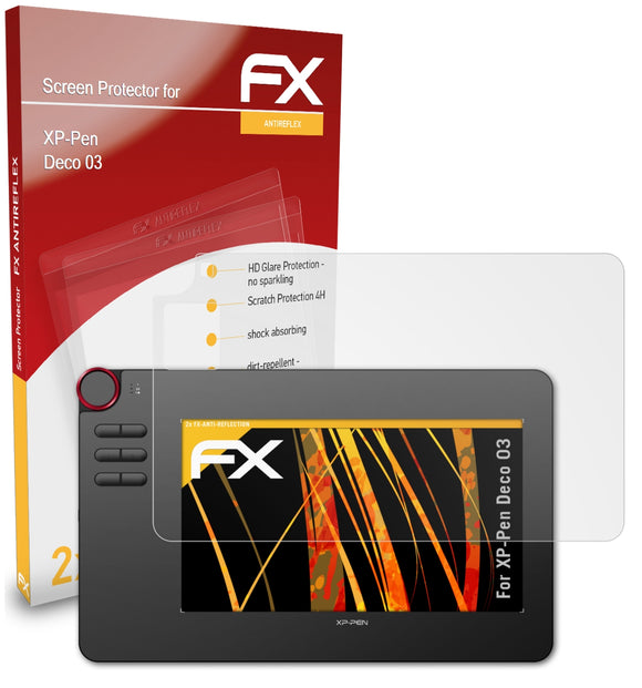 atFoliX FX-Antireflex Displayschutzfolie für XP-Pen Deco 03