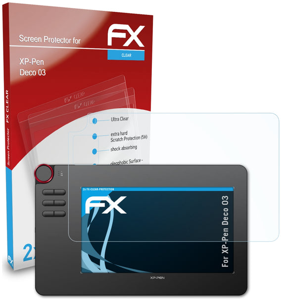 atFoliX FX-Clear Schutzfolie für XP-Pen Deco 03