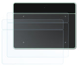 Schutzfolie Bruni kompatibel mit XP-PEN Deco Fun S CT640, glasklare (2X)