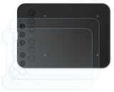 Schutzfolie Bruni kompatibel mit XP-PEN Deco Mini4, glasklare (2X)