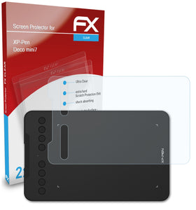atFoliX FX-Clear Schutzfolie für XP-Pen Deco mini7