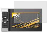 Panzerfolie atFoliX kompatibel mit XP-Pen Deco Pro Small, entspiegelnde und stoßdämpfende FX (2X)