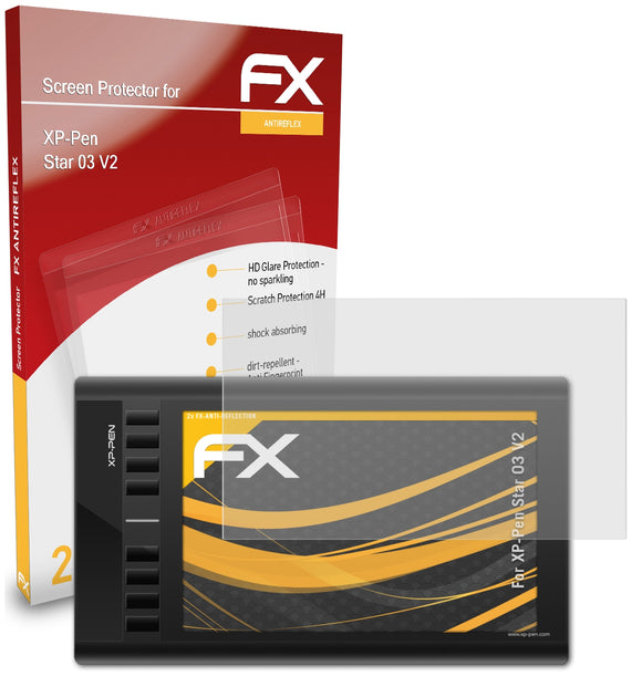 atFoliX FX-Antireflex Displayschutzfolie für XP-Pen Star 03 V2