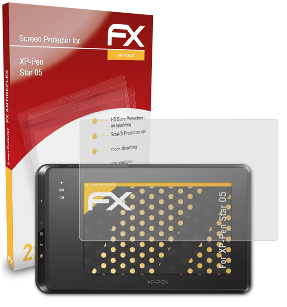 atFoliX FX-Antireflex Displayschutzfolie für XP-Pen Star 05