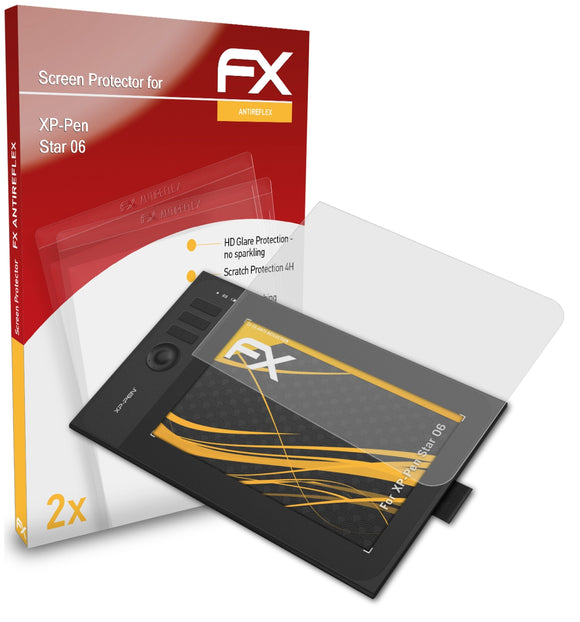 atFoliX FX-Antireflex Displayschutzfolie für XP-Pen Star 06