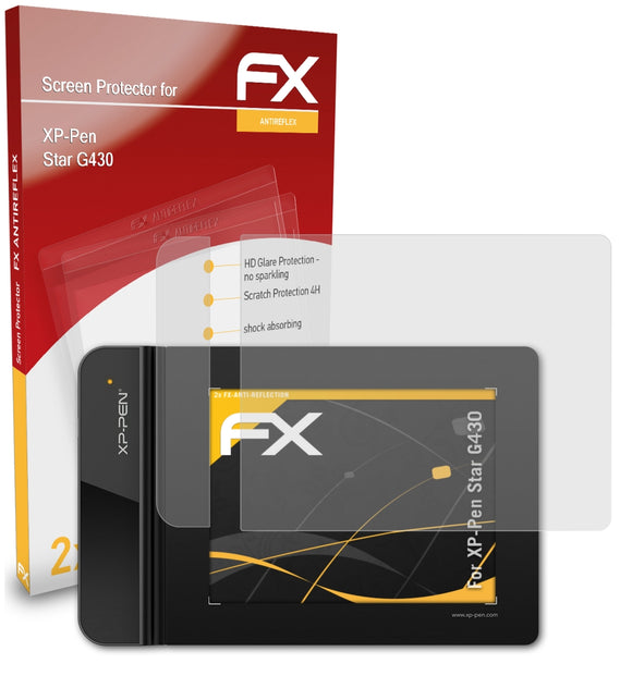 atFoliX FX-Antireflex Displayschutzfolie für XP-Pen Star G430