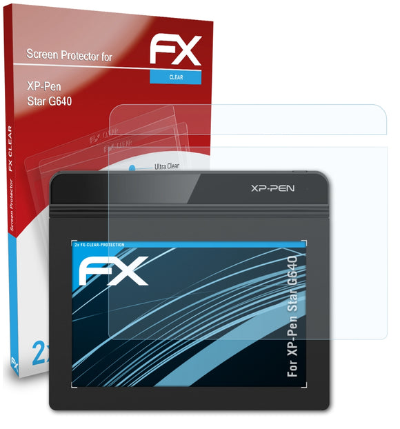 atFoliX FX-Clear Schutzfolie für XP-Pen Star G640