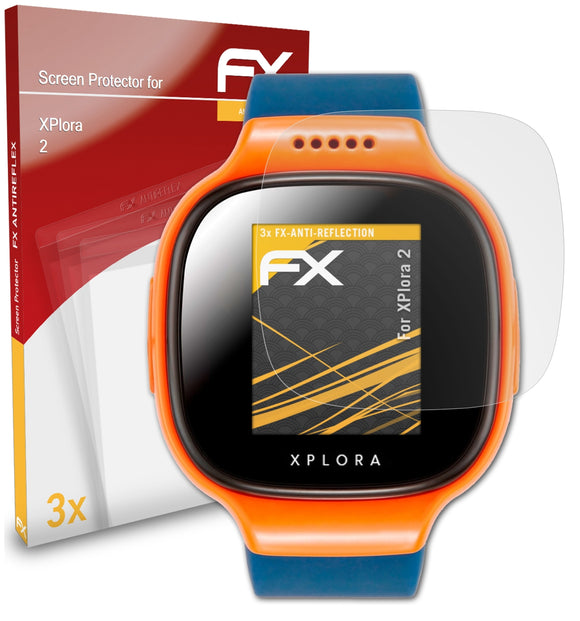 atFoliX FX-Antireflex Displayschutzfolie für XPlora 2