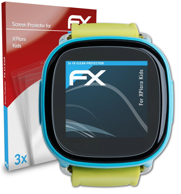 atFoliX FX-Clear Schutzfolie für XPlora Kids