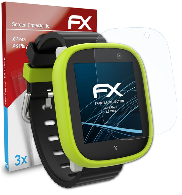 atFoliX FX-Clear Schutzfolie für XPlora X6 Play