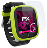 Glasfolie atFoliX kompatibel mit XPlora X6 Play, 9H Hybrid-Glass FX