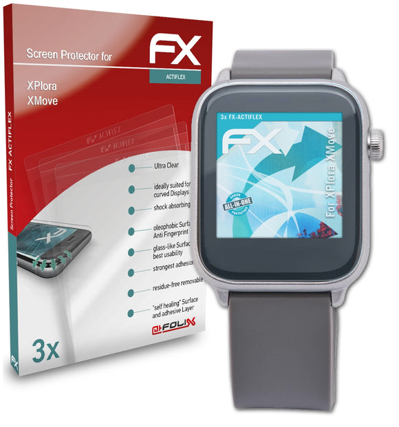 atFoliX FX-ActiFleX Displayschutzfolie für XPlora XMove