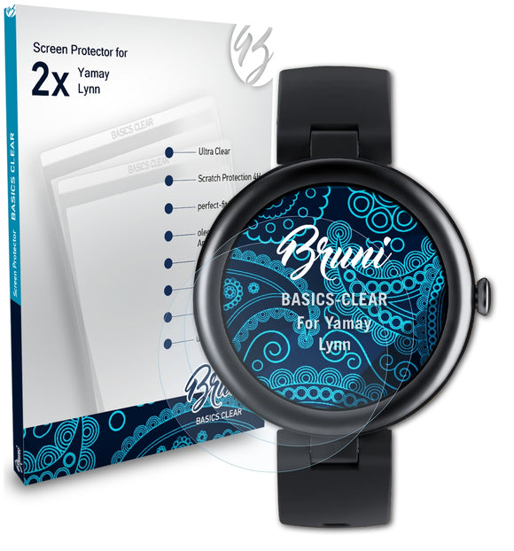 Bruni Basics-Clear Displayschutzfolie für Yamay Lynn