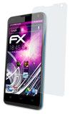 Glasfolie atFoliX kompatibel mit Yezz Andy 5T, 9H Hybrid-Glass FX