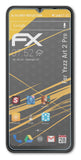 Panzerfolie atFoliX kompatibel mit Yezz Art 2 Pro, entspiegelnde und stoßdämpfende FX (3X)