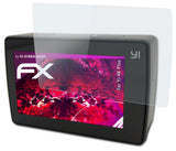Glasfolie atFoliX kompatibel mit Yi 4K Plus, 9H Hybrid-Glass FX