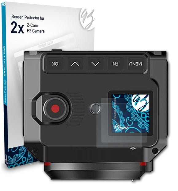 Bruni Basics-Clear Displayschutzfolie für Z-Cam E2 Camera