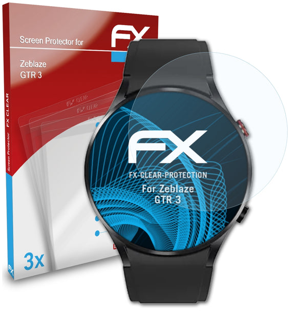 atFoliX FX-Clear Schutzfolie für Zeblaze GTR 3