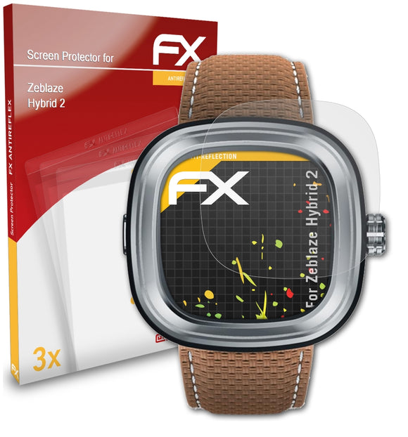 atFoliX FX-Antireflex Displayschutzfolie für Zeblaze Hybrid 2