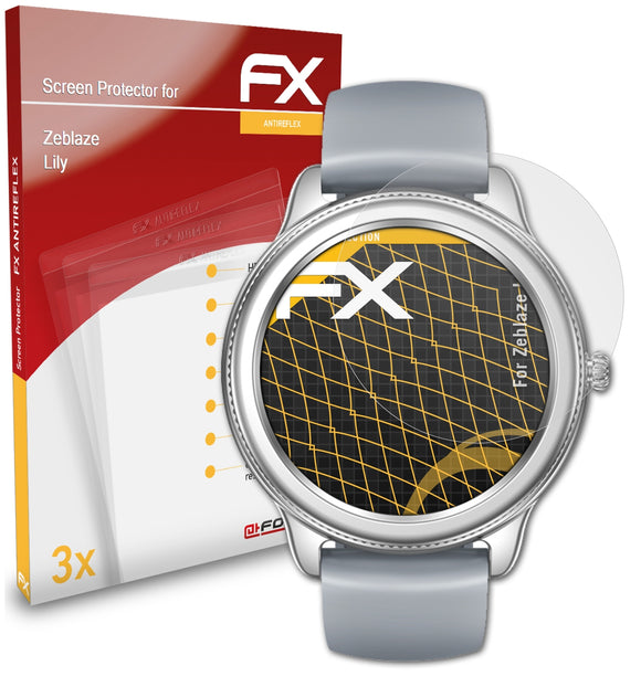 atFoliX FX-Antireflex Displayschutzfolie für Zeblaze Lily