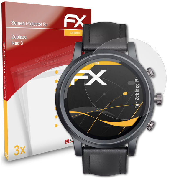 atFoliX FX-Antireflex Displayschutzfolie für Zeblaze Neo 3