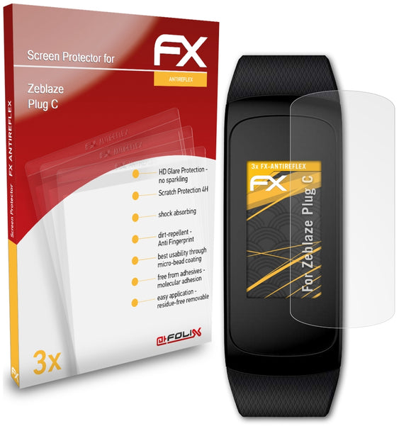 atFoliX FX-Antireflex Displayschutzfolie für Zeblaze Plug C