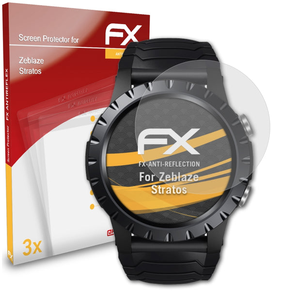 atFoliX FX-Antireflex Displayschutzfolie für Zeblaze Stratos